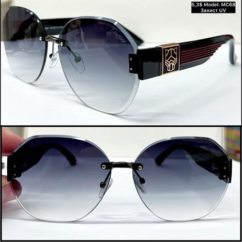 0010 Жіночі «безоправні» (MC68) Захист UV